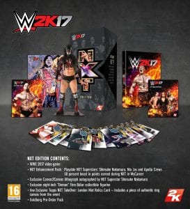 can you only get wwe 2k17 nxt edition with a pre order