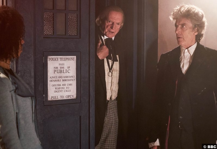 Doctor Who S10e13 Twice Upon A Time A Final Bow And An Explosive Entrance End An Era And Begin Again