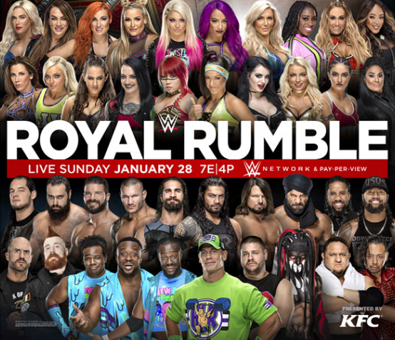 WWE Royal Rumble 2018 Results