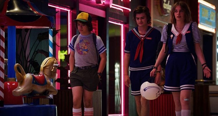 Stranger Things S3 Maya Hawke Joe Keery Gaten Matarazzo Robin Steve Harrington Dustin Henderson