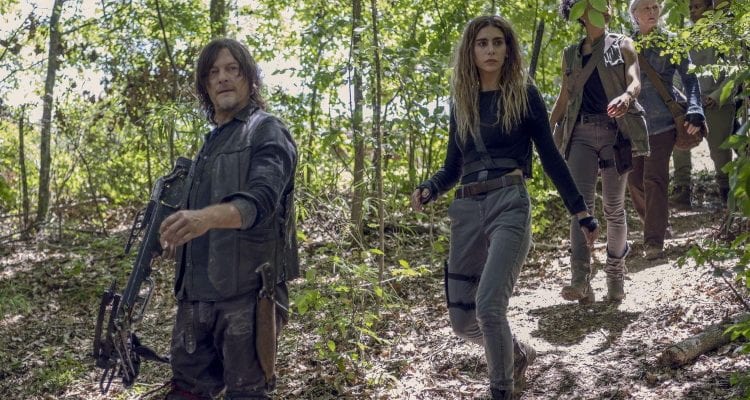 Walking Dead S10e08 Norman Reedus Daryl Dixon Nadia Hilker Magna Lauren