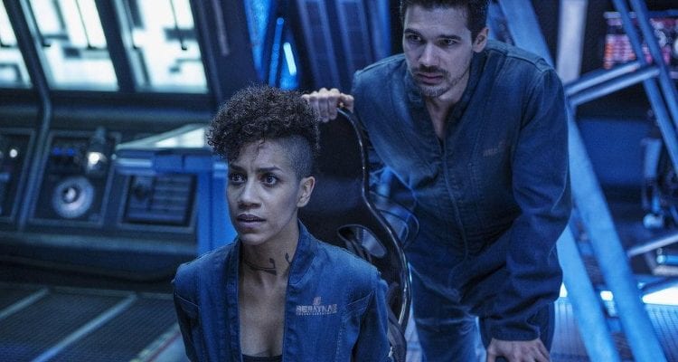 The Expanse S02e05 Dominique Tipper Steven Strait Naomi Nagata James ...